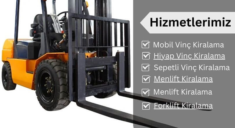 Elazığ Forklift kiralama