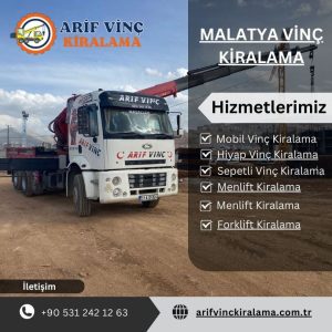 MALATYA VİNÇ Kİralama
