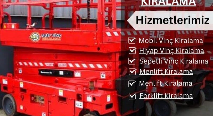 elazığ makaslı platform kiralama